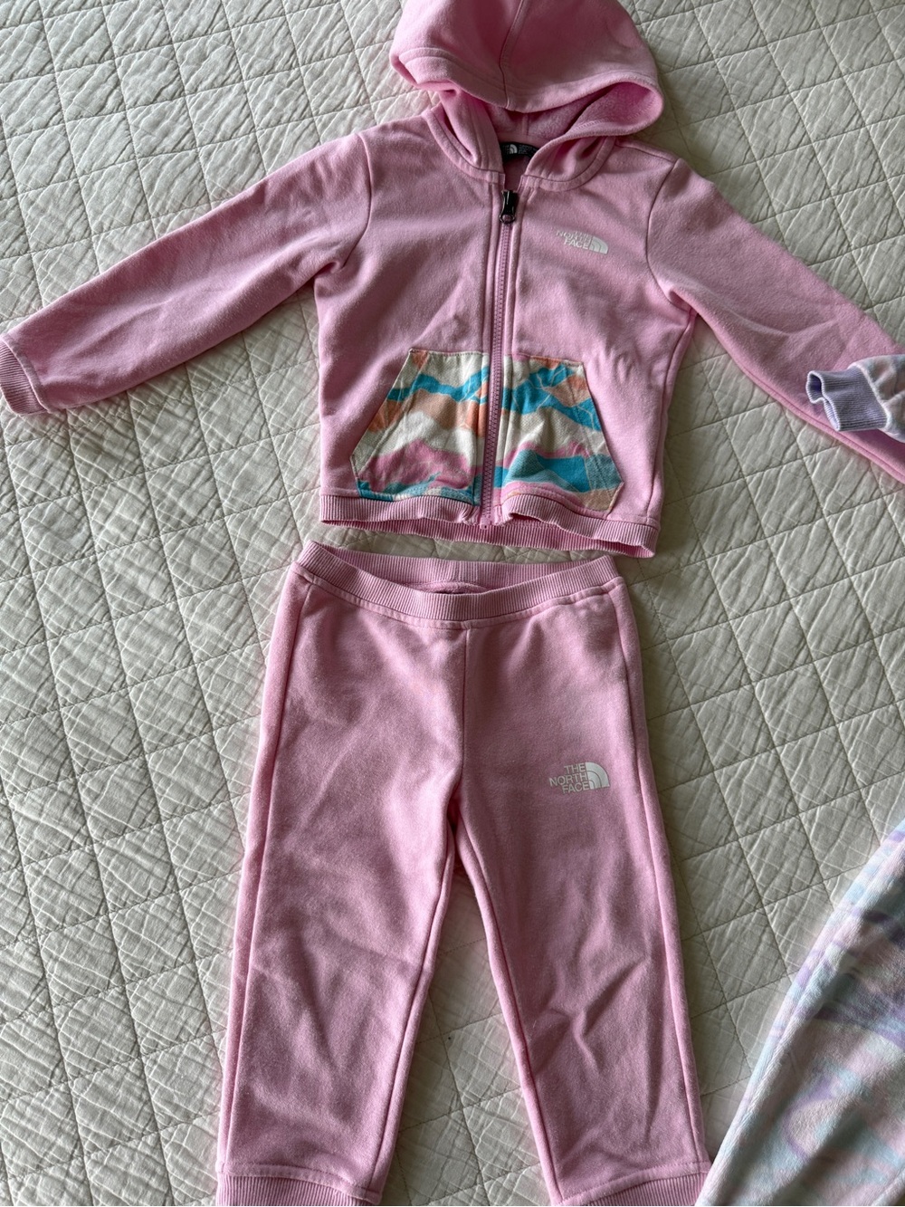 The North Face Light Pink Toddler Hoodie